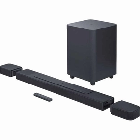 JBL Bar 1000 7.1.4-Channel Soundbar with Detachable Surround Speakers Multibeam Dolby Atmos & DTSX | JBLBAR1000PROBLKUK oled tv, samsung tv