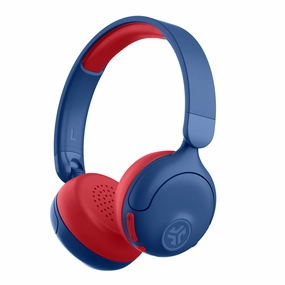 JBuddies ANC Kids Headphones Blue/Red bass headphones, foldable headphones