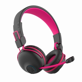 JBuddies Play Gaming Kids Headset Pink bass headphones, foldable headphones