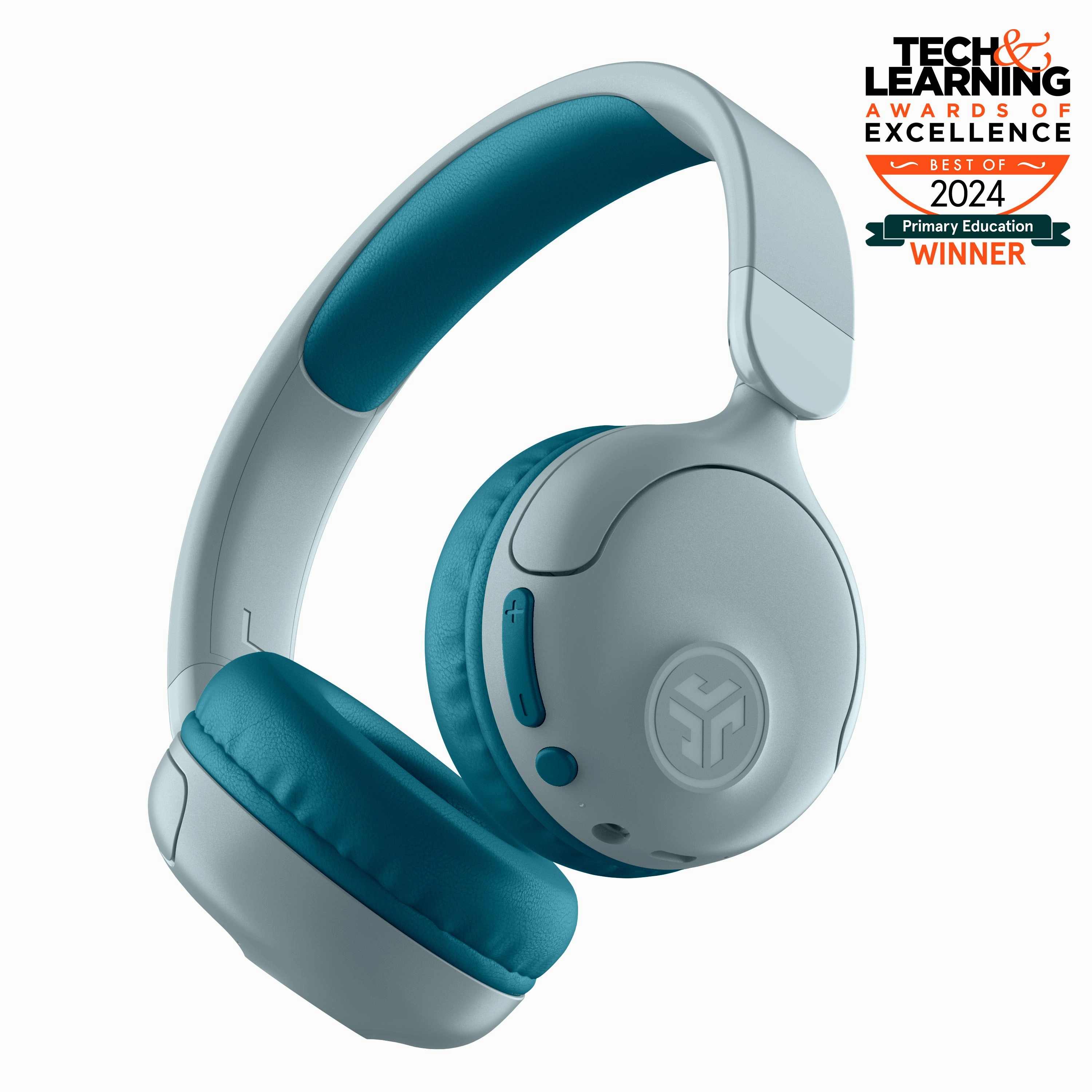 JBuddies Pop Wireless Kids Headphones Teal bass headphones, foldable headphones