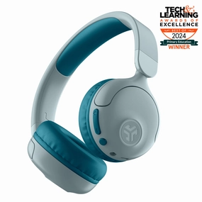 JBuddies Pop Wireless Kids Headphones Teal bass headphones, foldable headphones