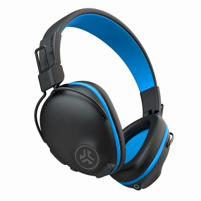 JBuddies Pro Wireless Over-Ear Kids Headphones Blue bass headphones, foldable headphones