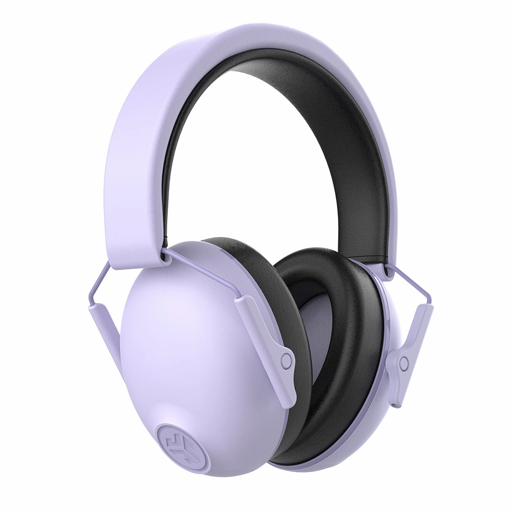 JBuddies Protect Kids Hearing Protection Earmuffs Lilac bass headphones, foldable headphones