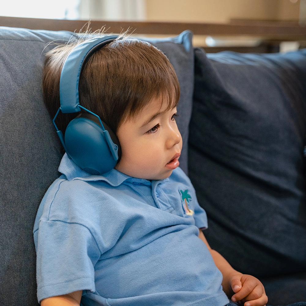 JBuddies Protect Kids Hearing Protection Earmuffs Navy