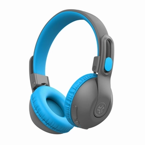 JBuddies Studio 2 Wireless Kids Headphones Blue/Gray bass headphones, foldable headphones