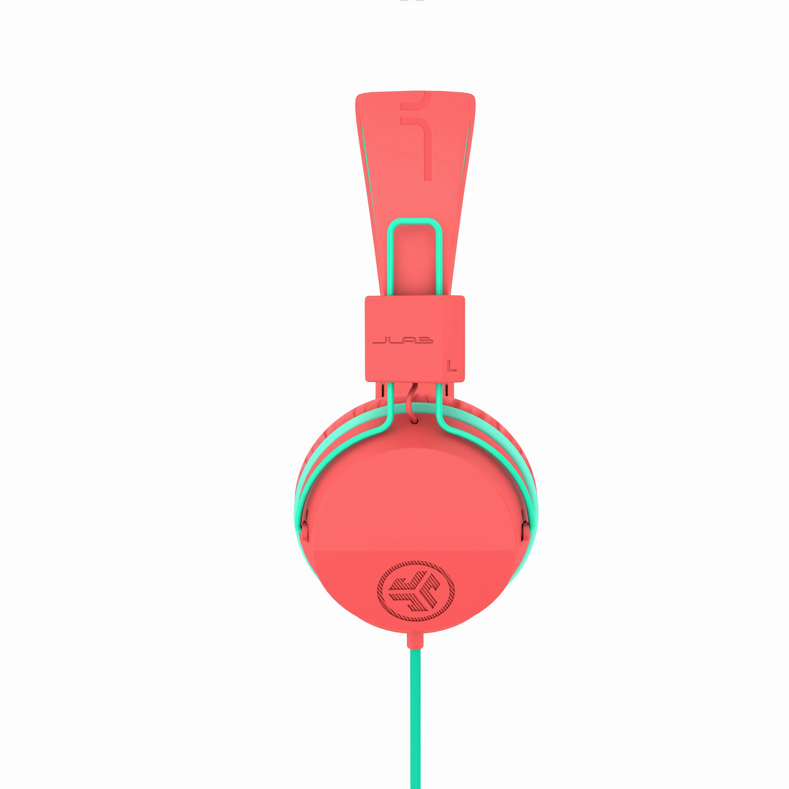 JBuddies Studio On-Ear Kids Wired Headphones Peach