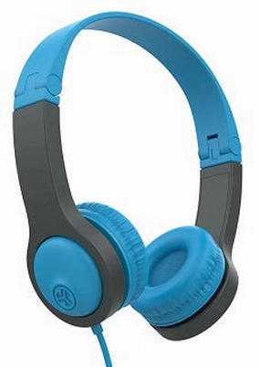 JLab JBuddies Folding Headphones for Kids (2 Colors) (Multi-Packs Available) noise cancelling headphones, bluetooth earbuds
