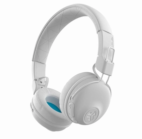 JLab Studio Wireless On-Ear Headphones White bass headphones, foldable headphones