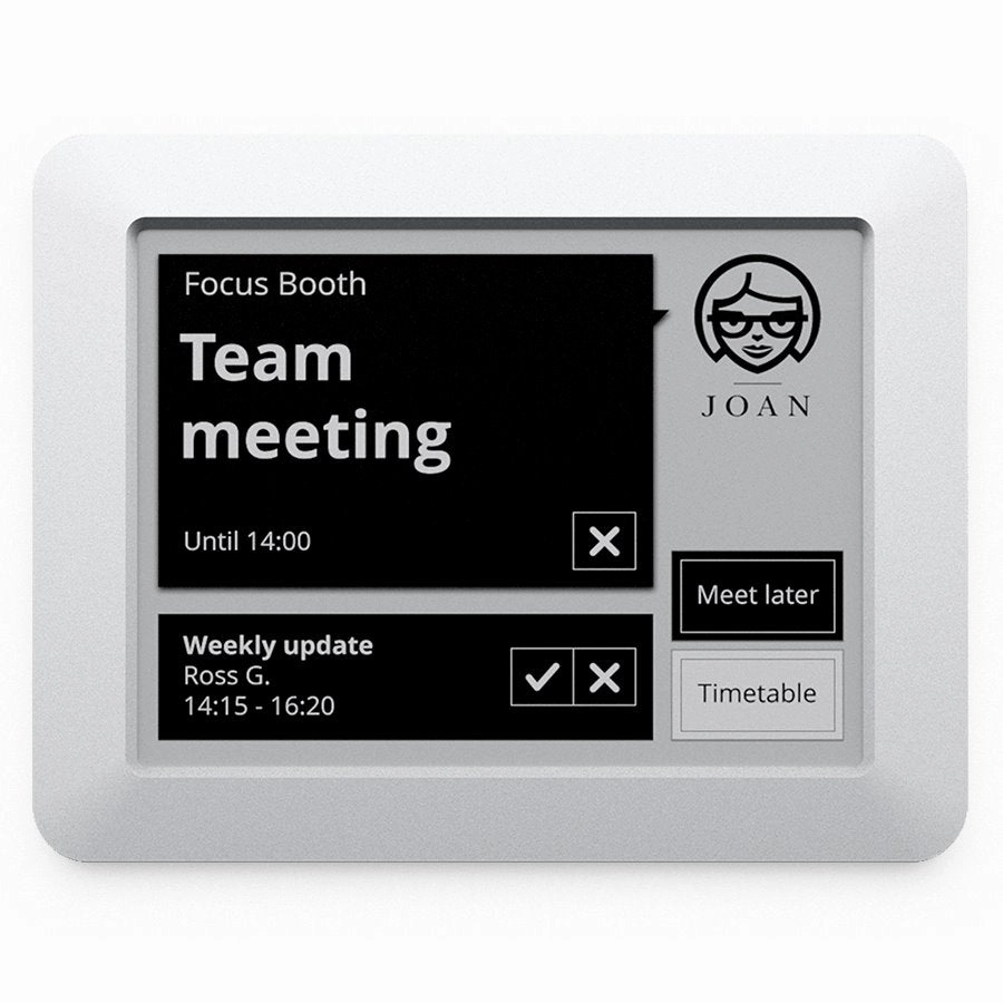 Joan 6 Meeting Wireless Room Display