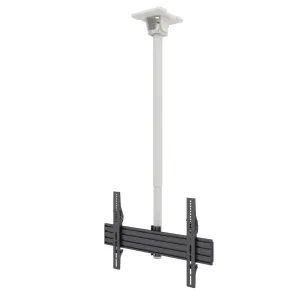 Kanto White Hanging TV Ceiling Mount for 37" to 70" TVs - CM600W tv wall mount, 55 inch tv