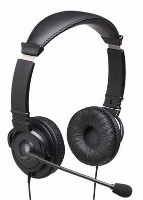 Kensington Classic Headset with Mic (Multi-Packs Available) noise cancelling headphones, bluetooth earbuds