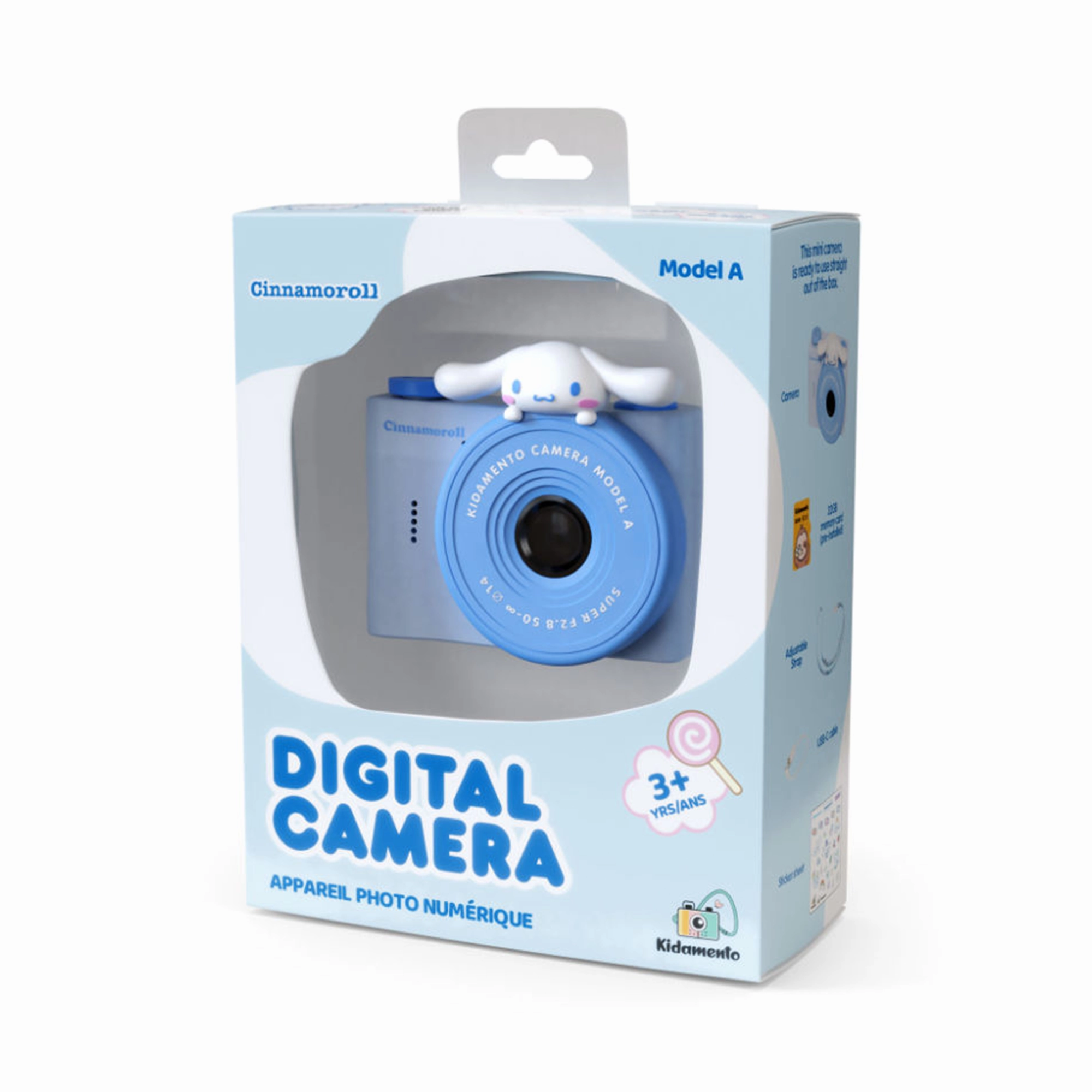 Kidamento Model A Mini Digital Camera for Kids - Mini Cinnamoroll