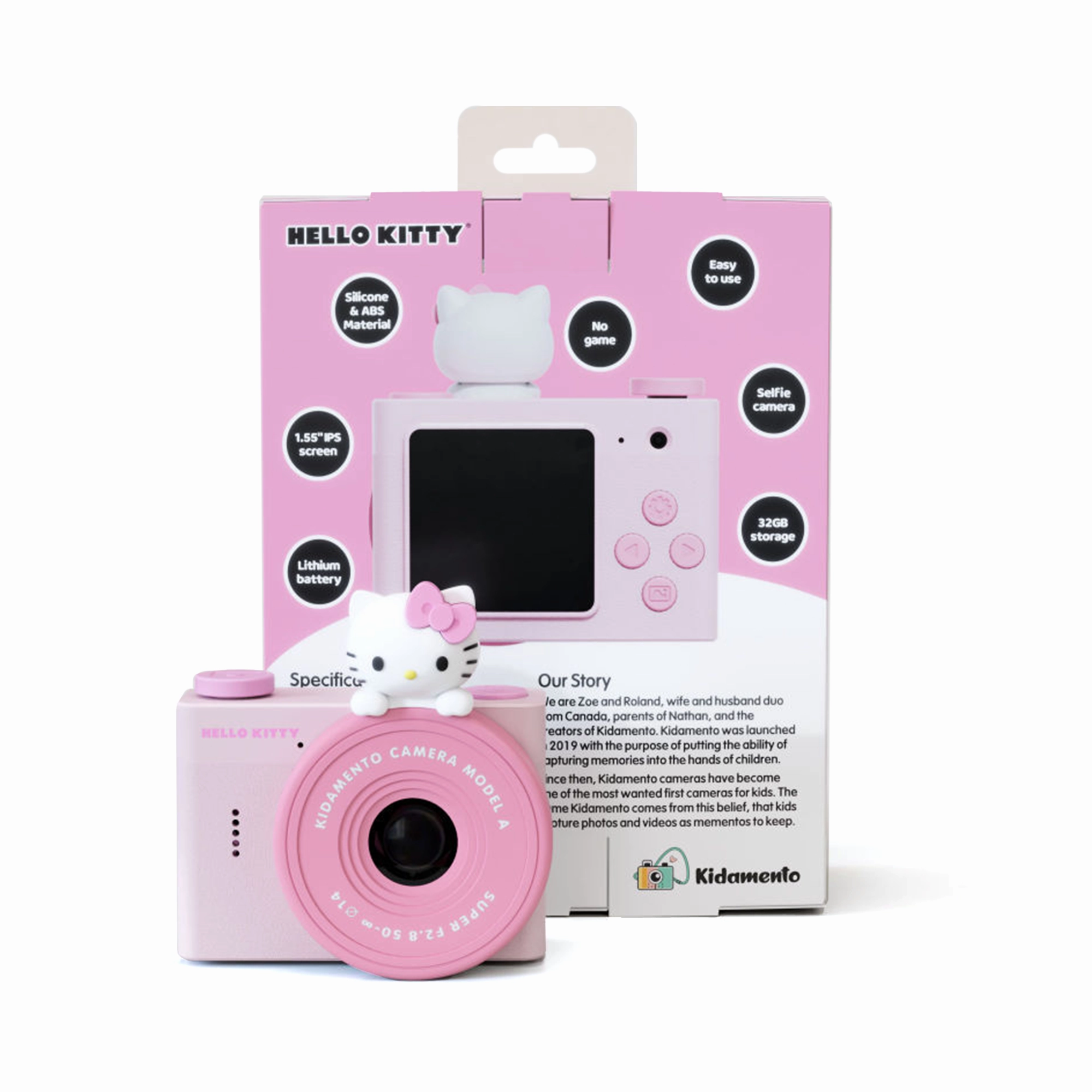 Kidamento Model A Mini Digital Camera for Kids - Mini Hello Kitty