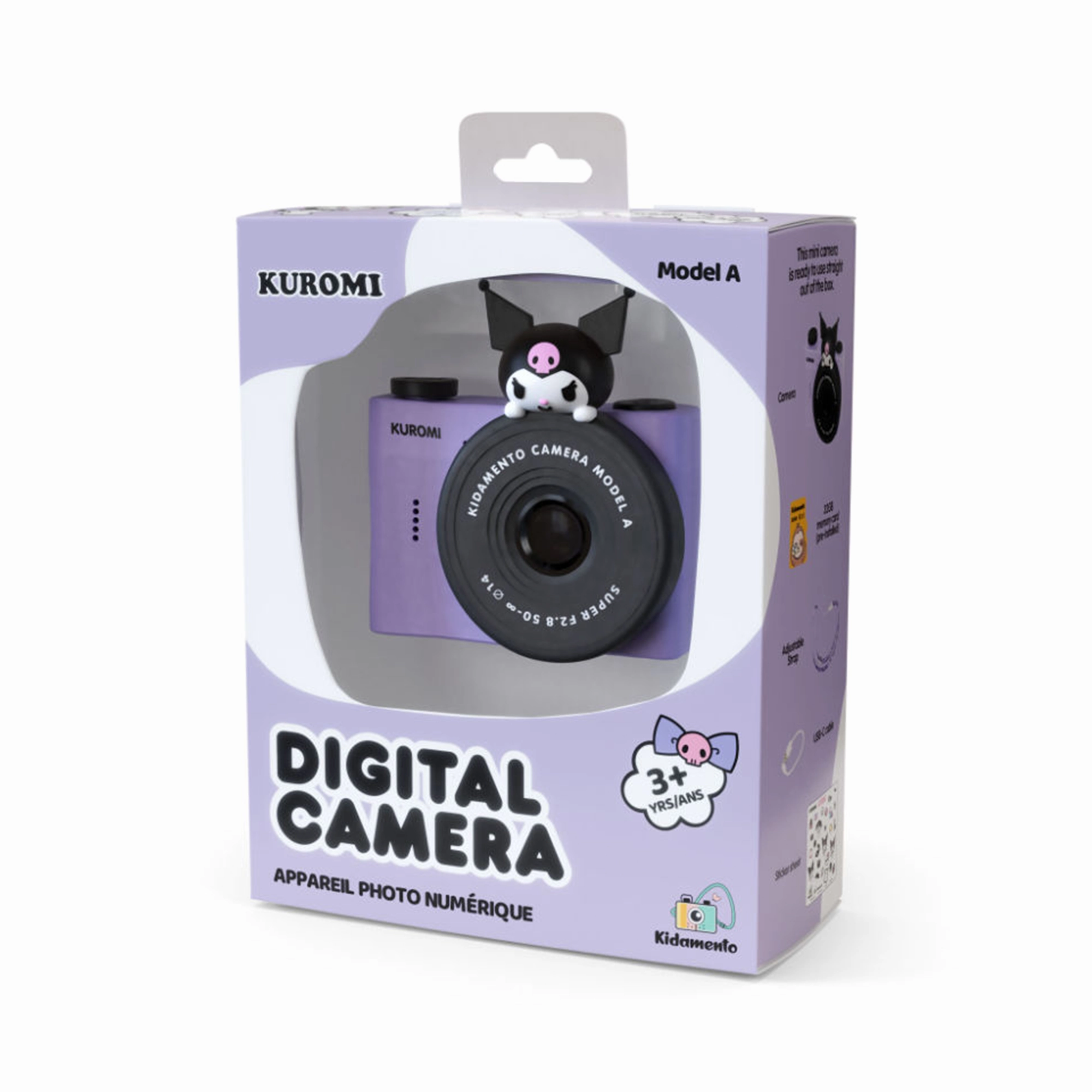 Kidamento Model A Mini Digital Camera for Kids - Mini Kuromi