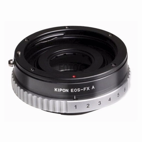 Kipon Adapter EOS-FX A - with Aperture ring camera