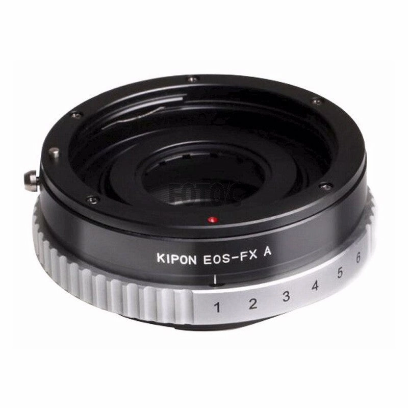 Kipon Adapter EOS-FX A - with Aperture ring camera