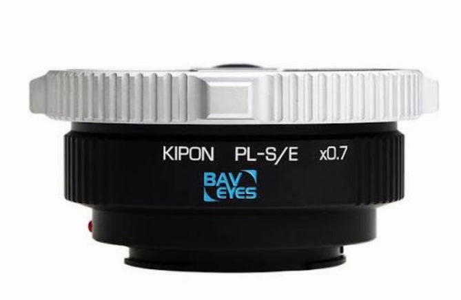 Kipon Adapter for Sony E Baveyes PL-S/E 0.7x camera
