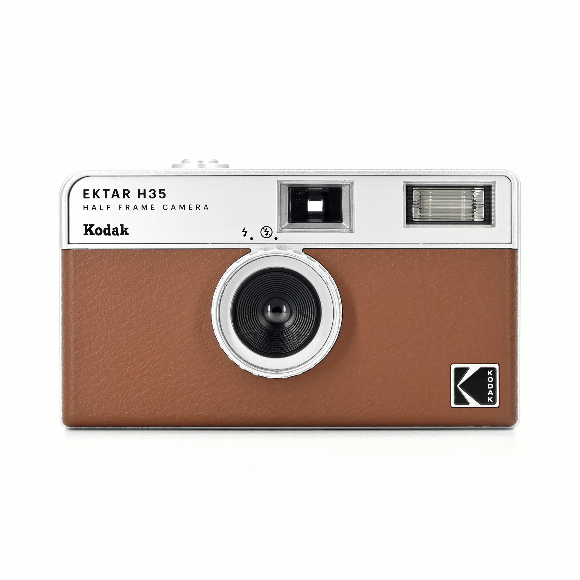 Kodak Ektar H35 Half Frame Film Camera - Brown mirrorless camera