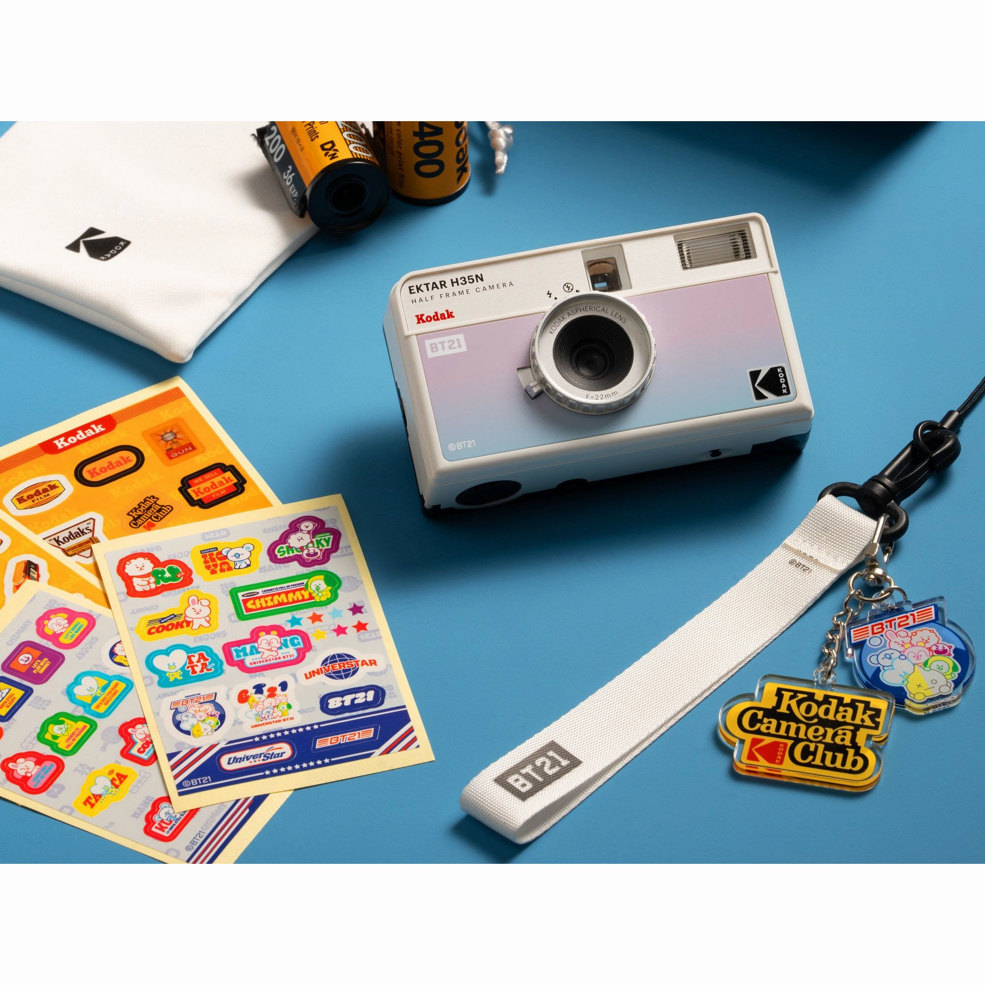 Kodak Ektar H35N Half-Frame Film Camera - BT21 Edition