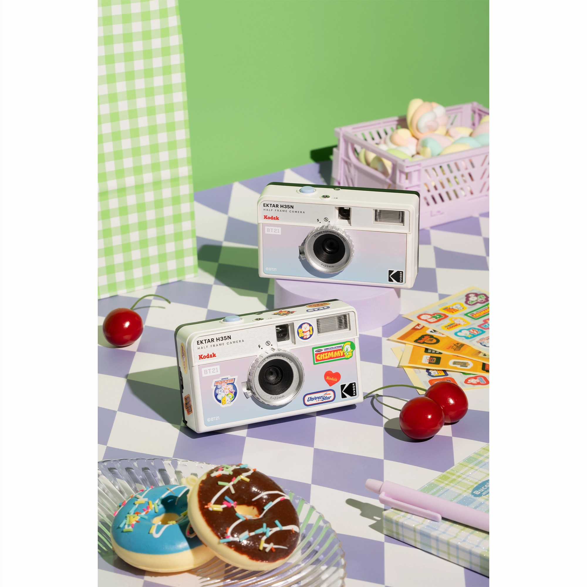 Kodak Ektar H35N Half-Frame Film Camera - BT21 Edition