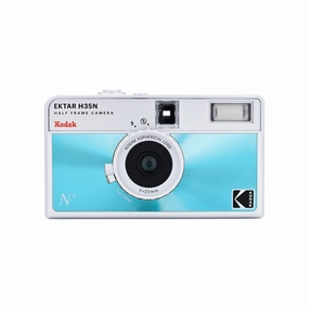 Kodak Ektar H35N Half Frame Film Camera - Glazed Blue mirrorless camera