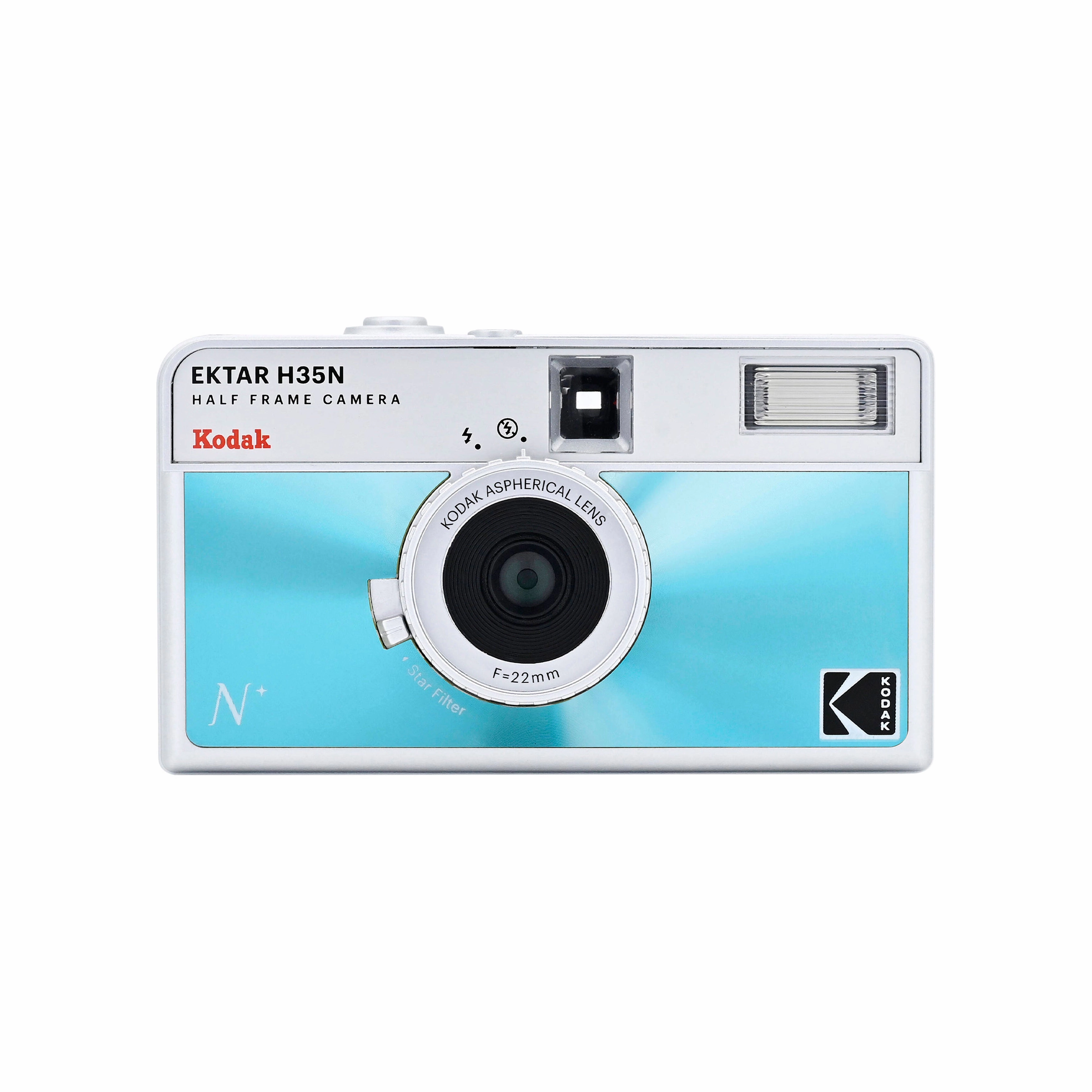 Kodak Ektar H35N Half Frame Film Camera - Glazed Blue mirrorless camera
