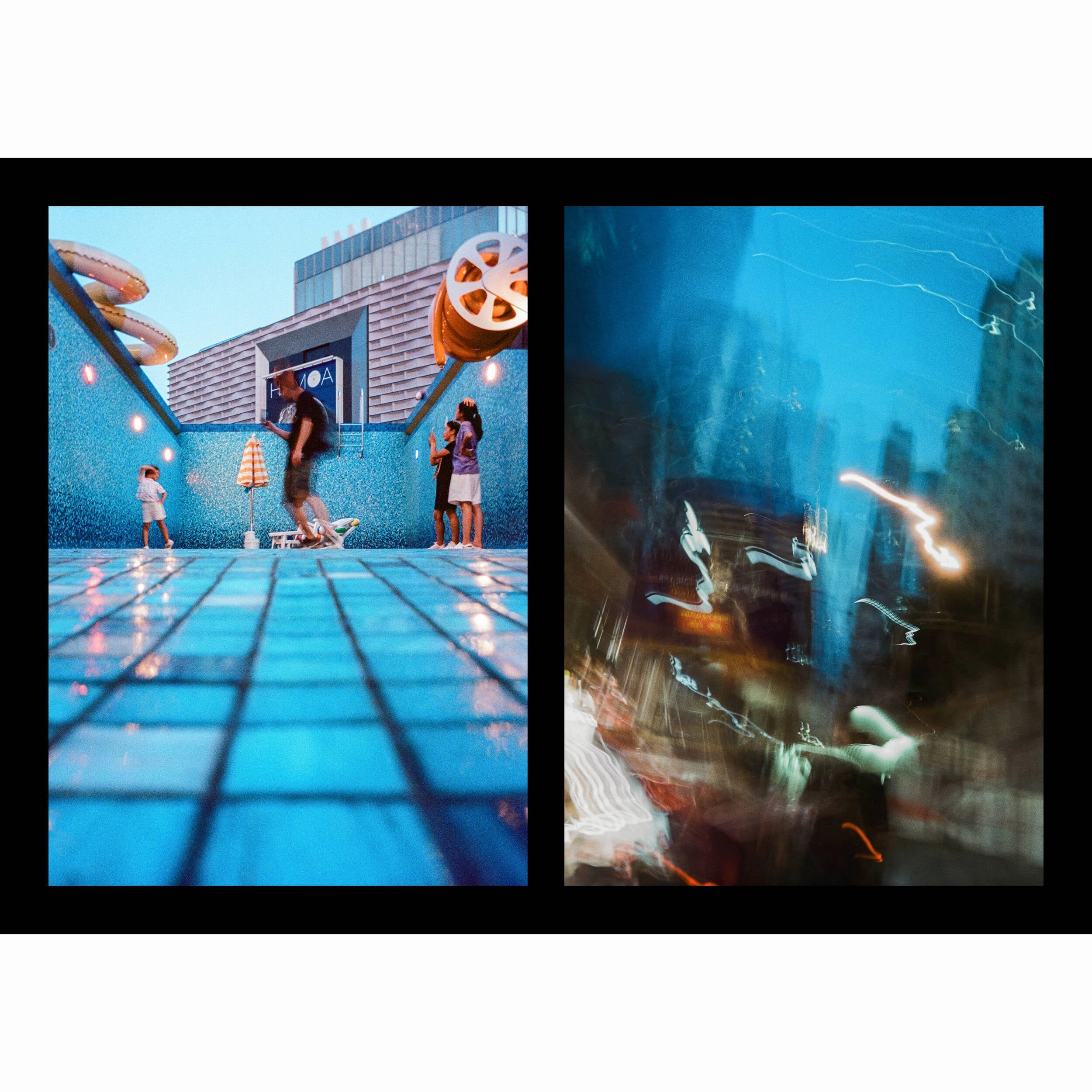 Kodak Ektar H35N Half Frame Film Camera - Glazed Blue