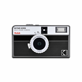Kodak Ektar H35N Half Frame Film Camera - Striped Black mirrorless camera