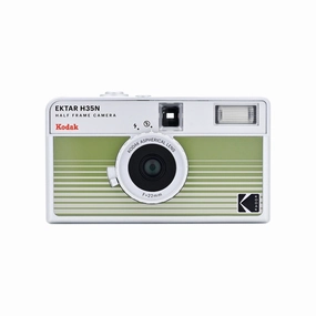 Kodak Ektar H35N Half Frame Film Camera - Striped Green mirrorless camera