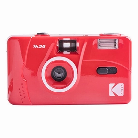 Kodak M38 35mm Film Camera with Flash (Scarlet) photo