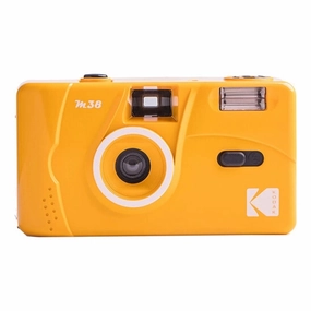 Kodak M38 35mm Film Camera with Flash (Yellow) photo