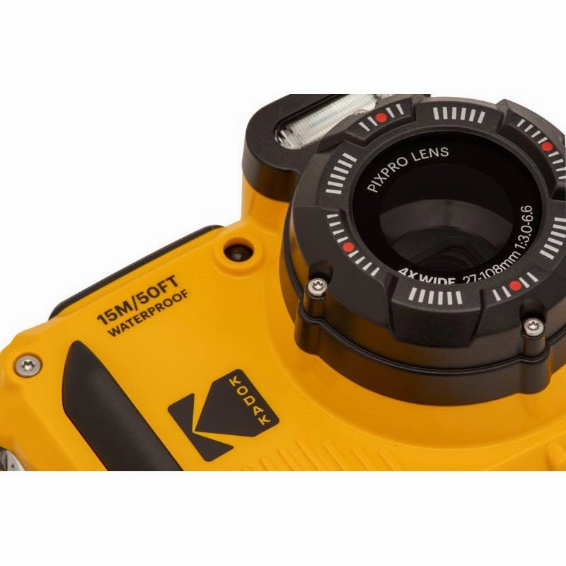 Kodak WPZ2 Waterproof Camera (Yellow)