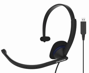 Koss CS195-USB Mono Communication Headset noise cancelling headphones, bluetooth earbuds
