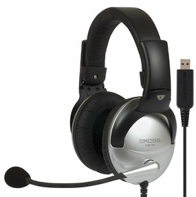 Koss SB45 USB Gaming & Chat Stereo Headset noise cancelling headphones, bluetooth earbuds