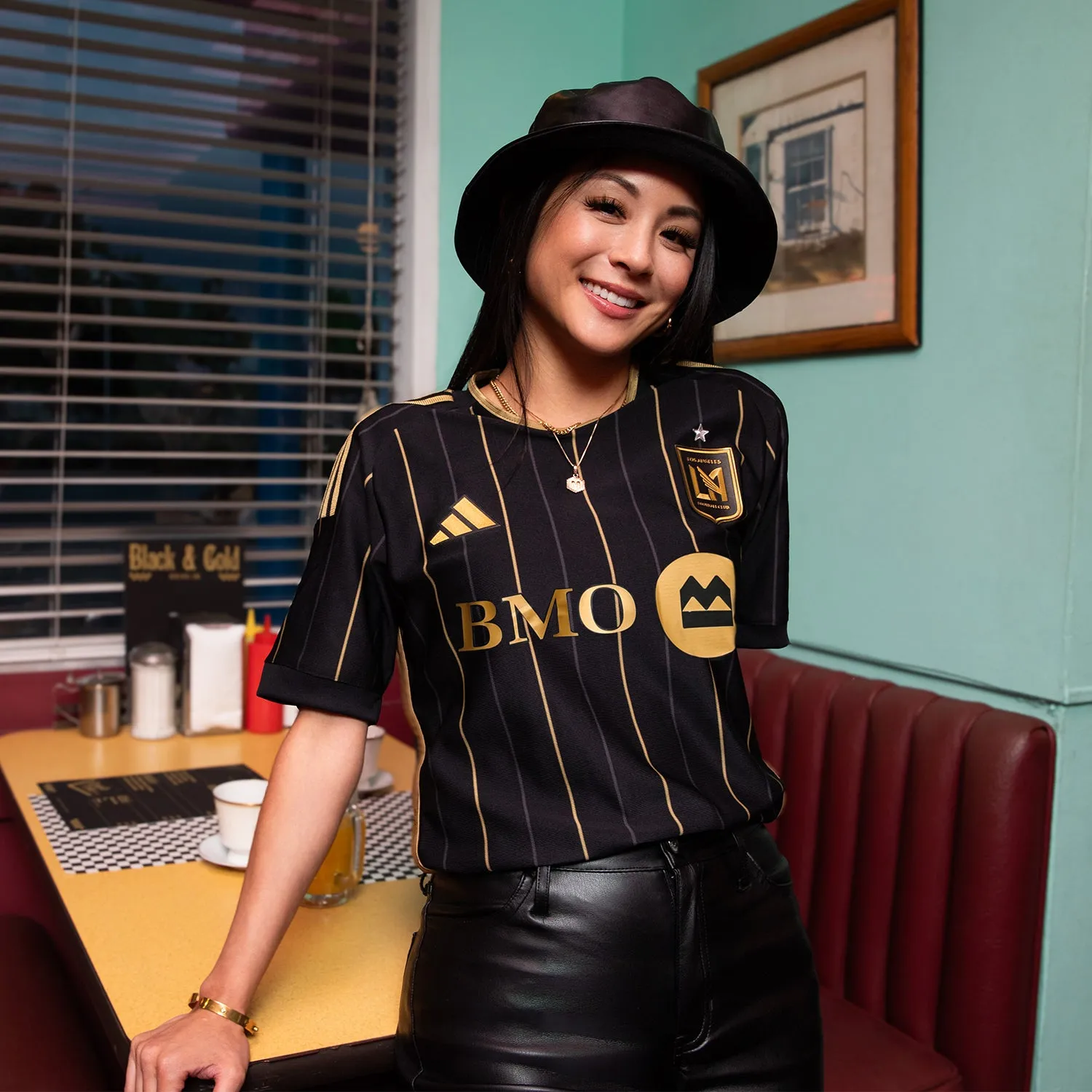 LAFC 24/25 Replica Home Jersey - Mens Clothing_Adidas