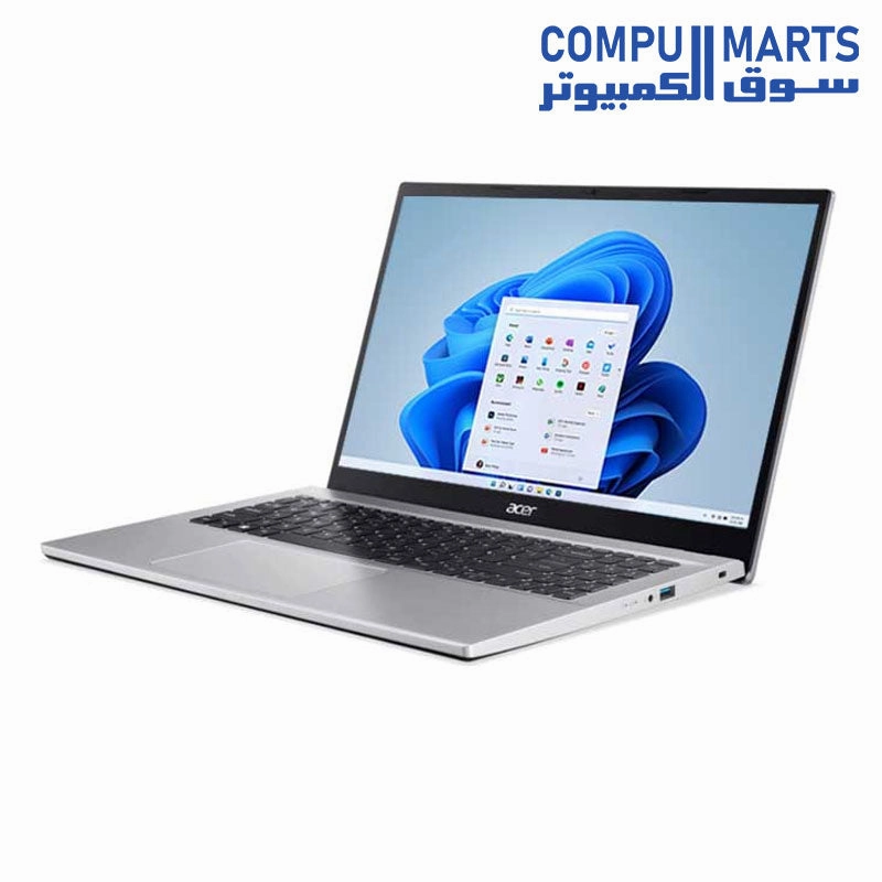 Laptop Acer Aspire 3 A315 Intel Core i5-1235U Processor, 8GB Ram, 512GB SSD M.2, Intel Iris Xe Graphics