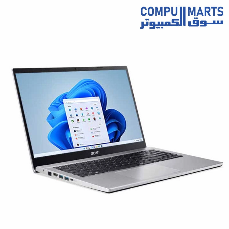 Laptop Acer Aspire 3 A315 Ryzen 7-5700U Processor, 8GB Ram, 512GB SSD M.2, AMD Radeon Graphics