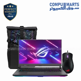 LAPTOP ASUS ROG Strix SCAR 17 G733PY-LL009W AMD Ryzen 9 7945HX RAM 32GB 2TB SSD 17.3 WQHD 240Hz IPS NVIDIA GeForce RTX 4090 16GB GDDR6 WIN11 ROG Gladius III Mouse P514   ROG backpack motherboard,pc