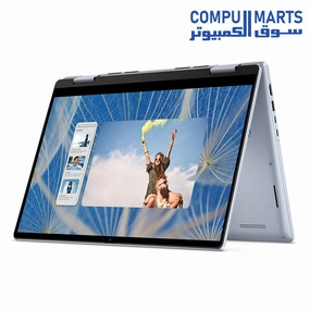 LAPTOP Dell Inspiron 14-7440 2n1- I7 150U, 16GB DDR5 RAM, 1TB SSD, Intel Graphics, 14" FHD Touch, Backlit, FinderPrint, , Win11, Aluminum Ice Blue mini pc,computer