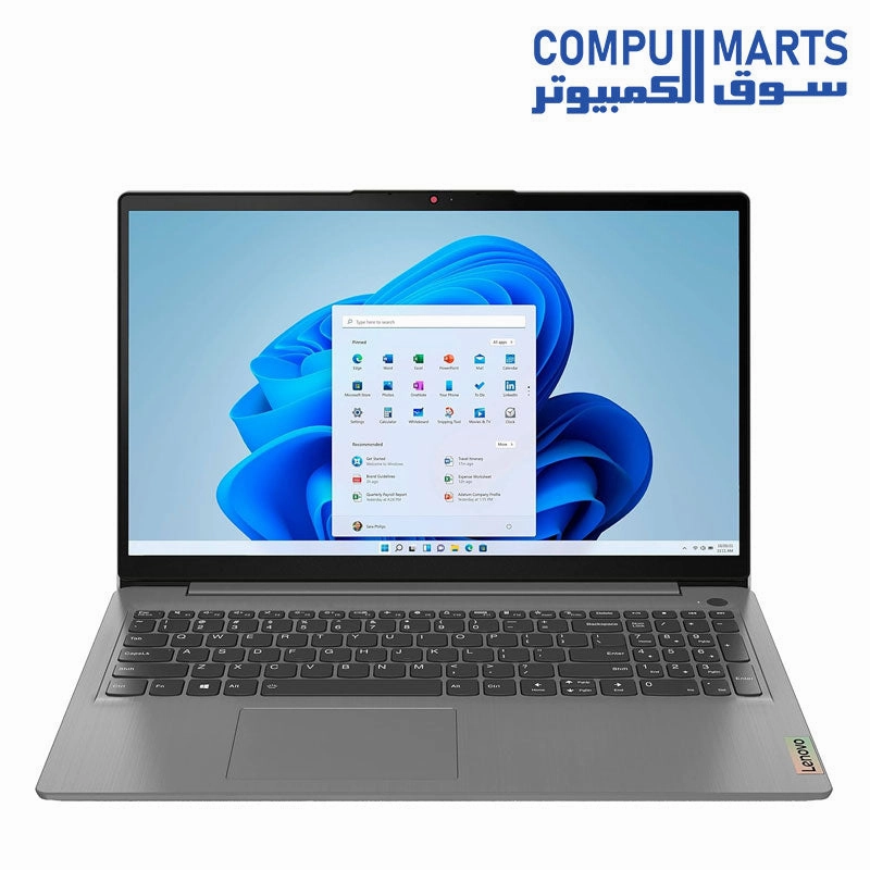 Laptop Lenovo IdeaPad 3 15ALC6 82KU00WCAK - AMD Ryzen 7 5700U - AMD Radeon Graphics - 8GB DDR4 3200MHz - 1TB SATA HDD - 15.6 FHD