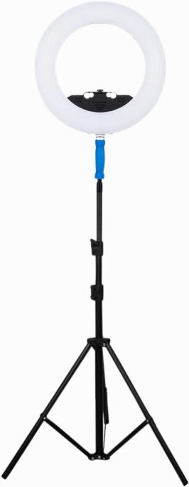 LEDGO R320C Bi-Color Flood Shoot-Through Led Ring with stand LG-170