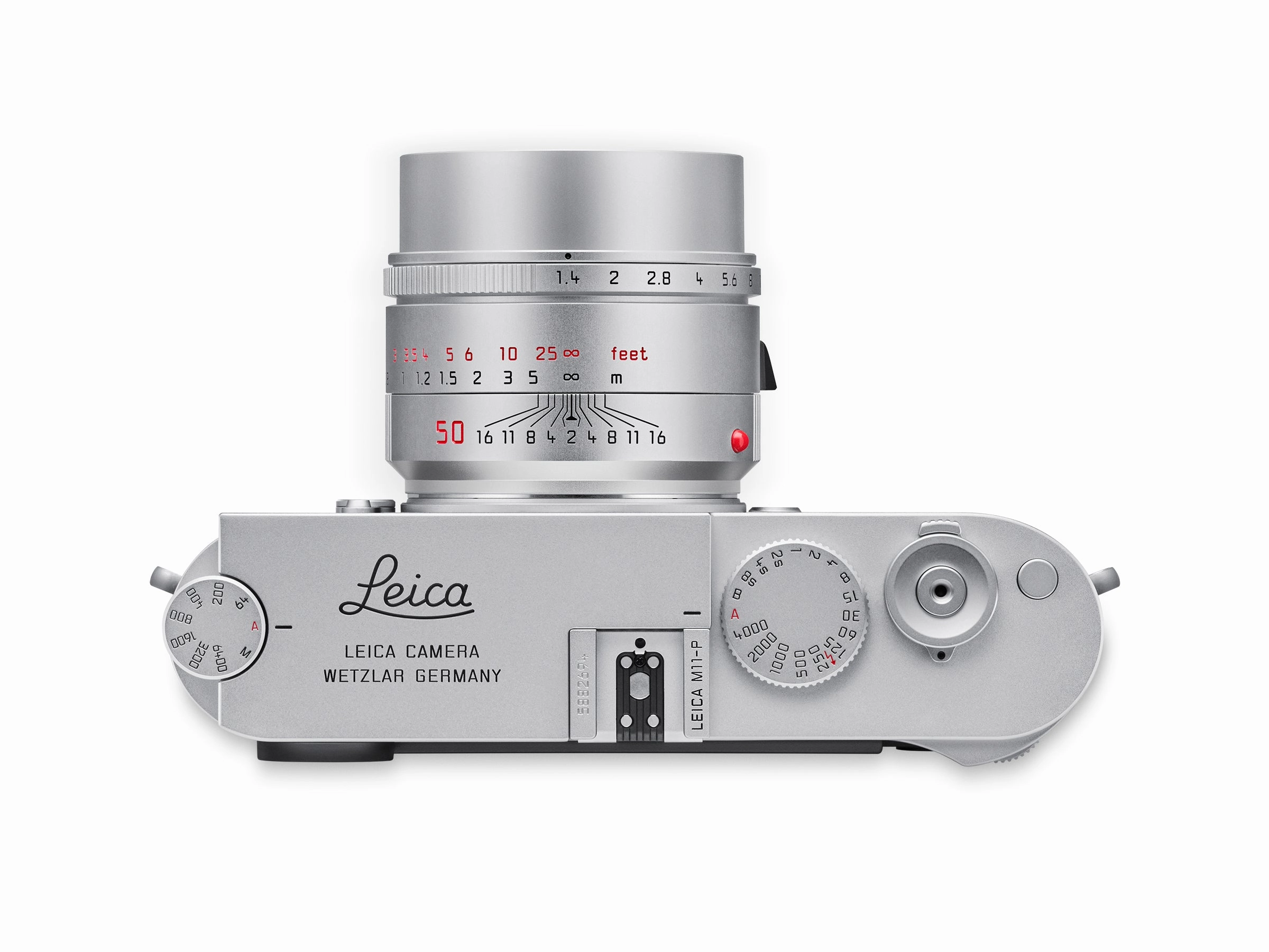 Leica M11-P Rangefinder Camera (Silver Chrome)