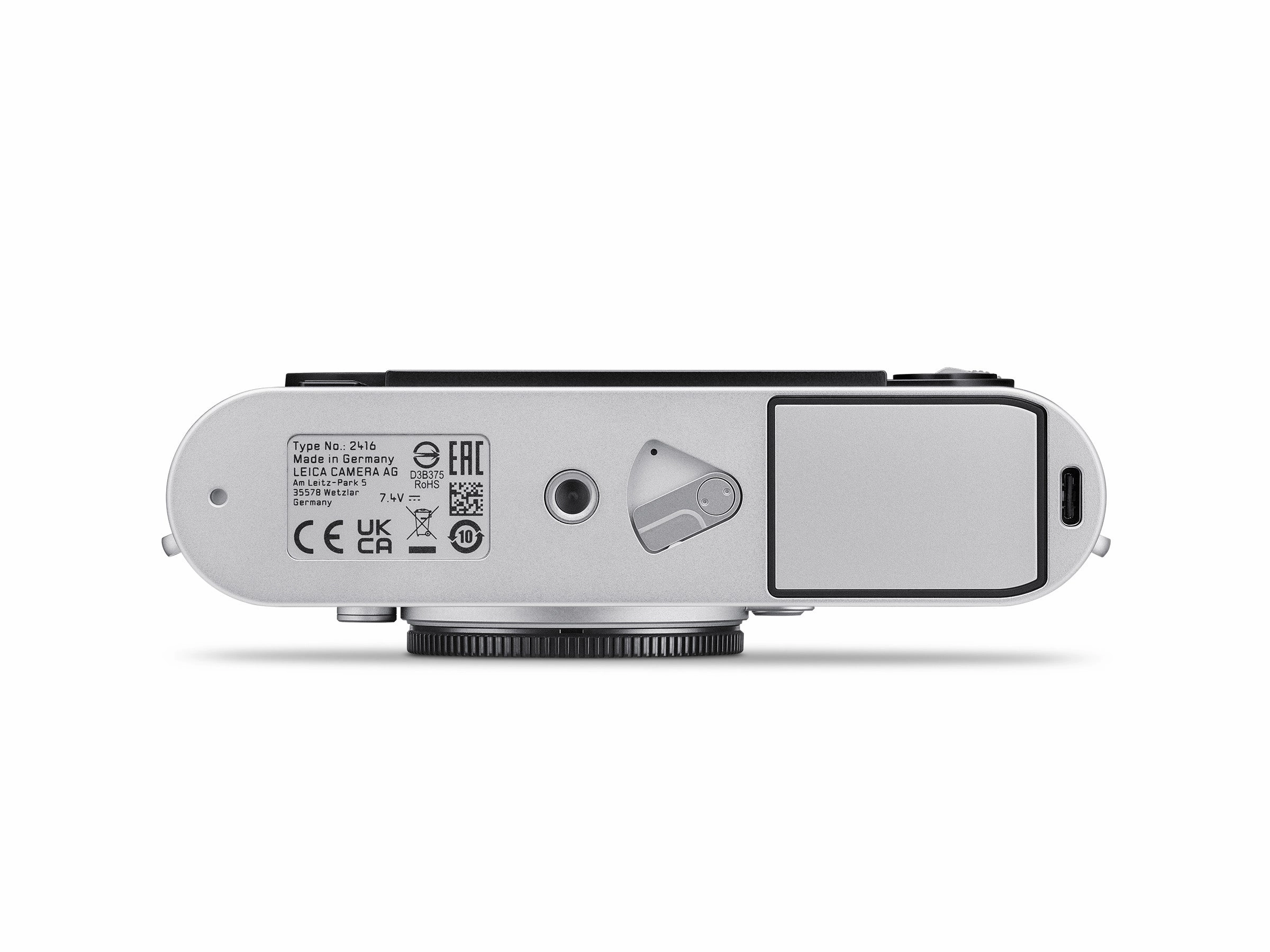 Leica M11-P Rangefinder Camera (Silver Chrome)
