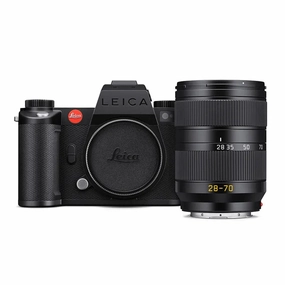 Leica SL3-S Mirrorless Camera Body   VARIO-ELMARIT-SL 28-70mm f/2.8 ASPH Black Lens best mirrorless camera