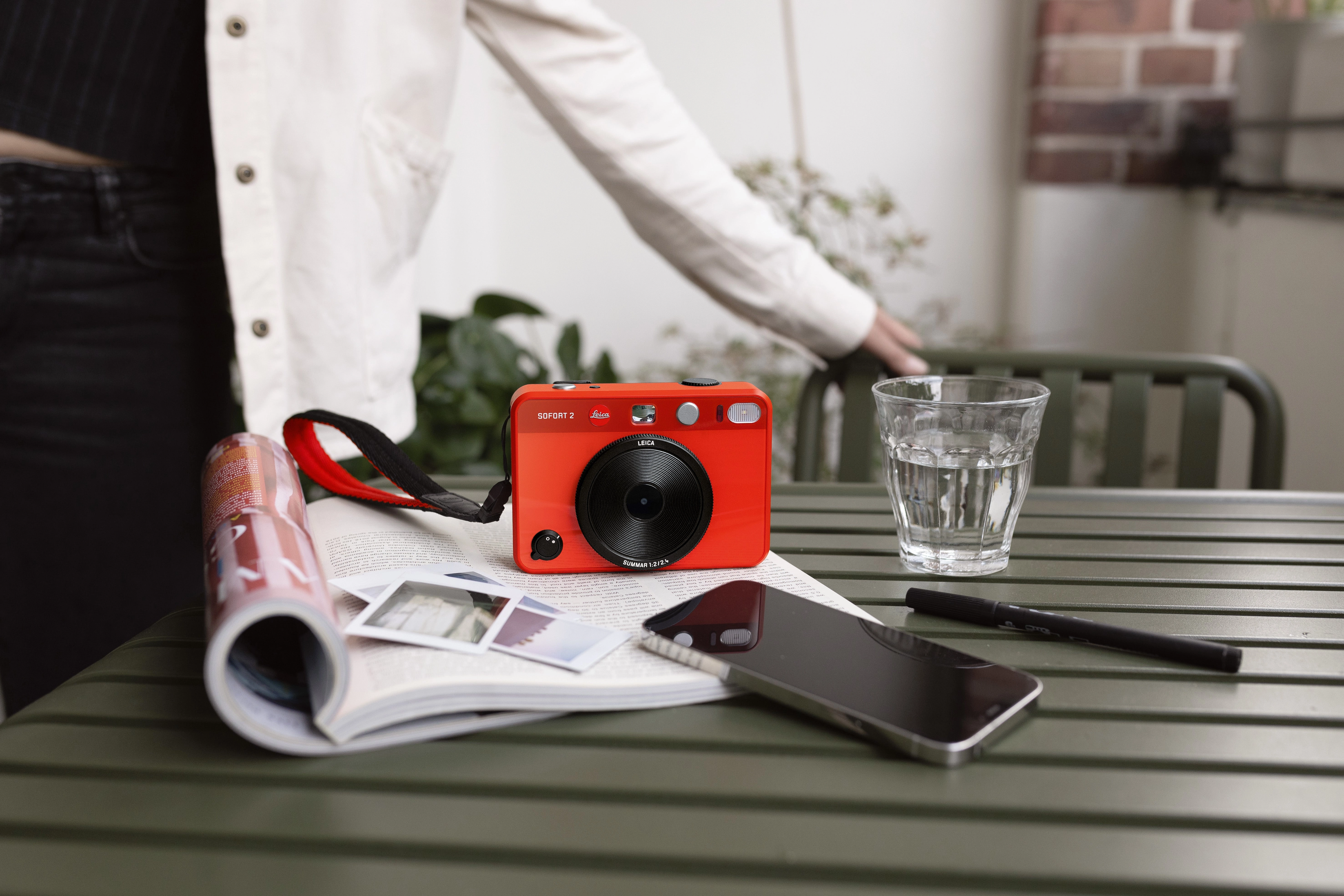 Leica Sofort 2 Hybrid Instant Camera - Red