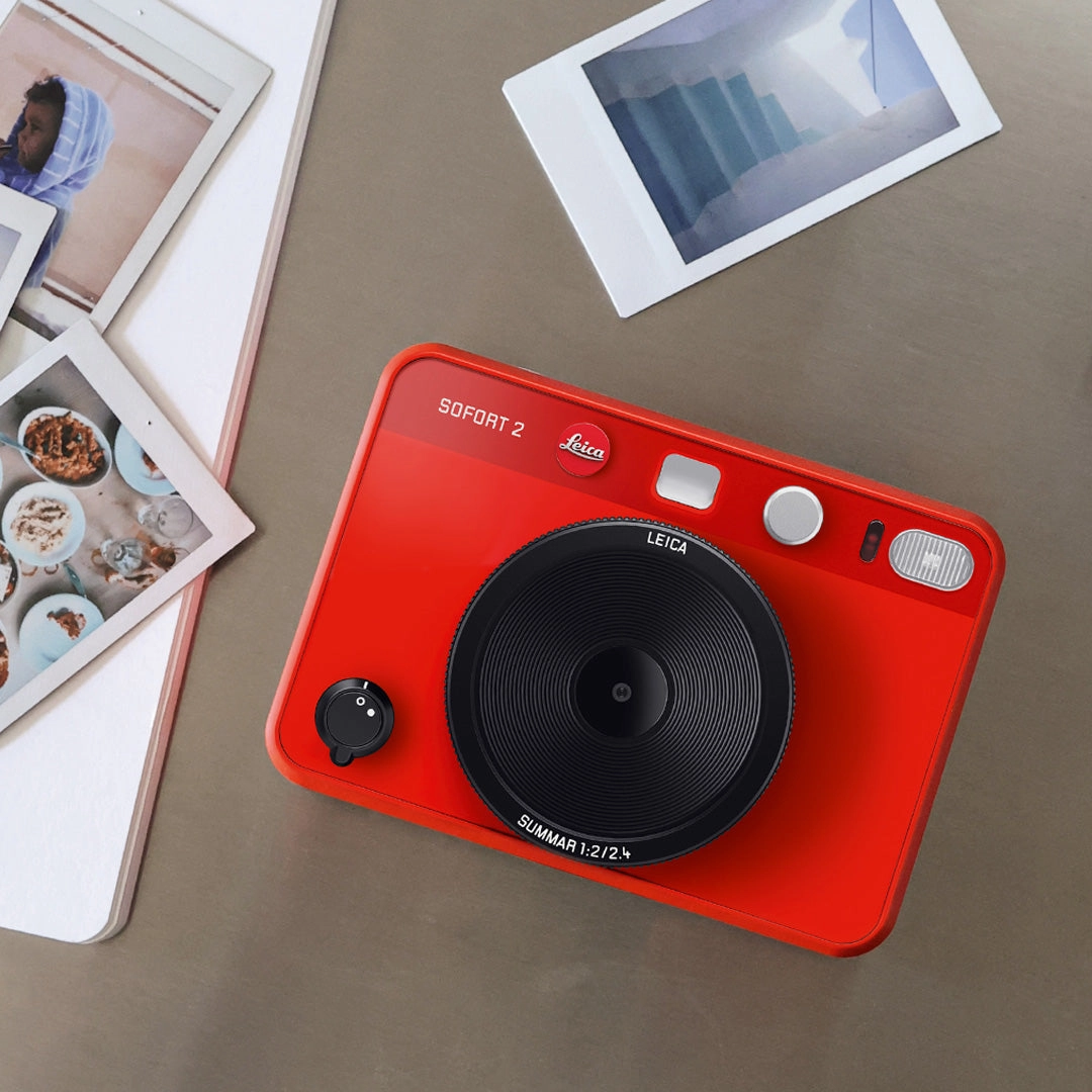 Leica Sofort 2 Hybrid Instant Camera - Red