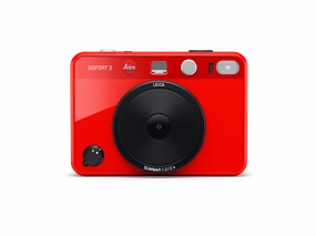 Leica Sofort 2 Hybrid Instant Camera - Red dslr camera
