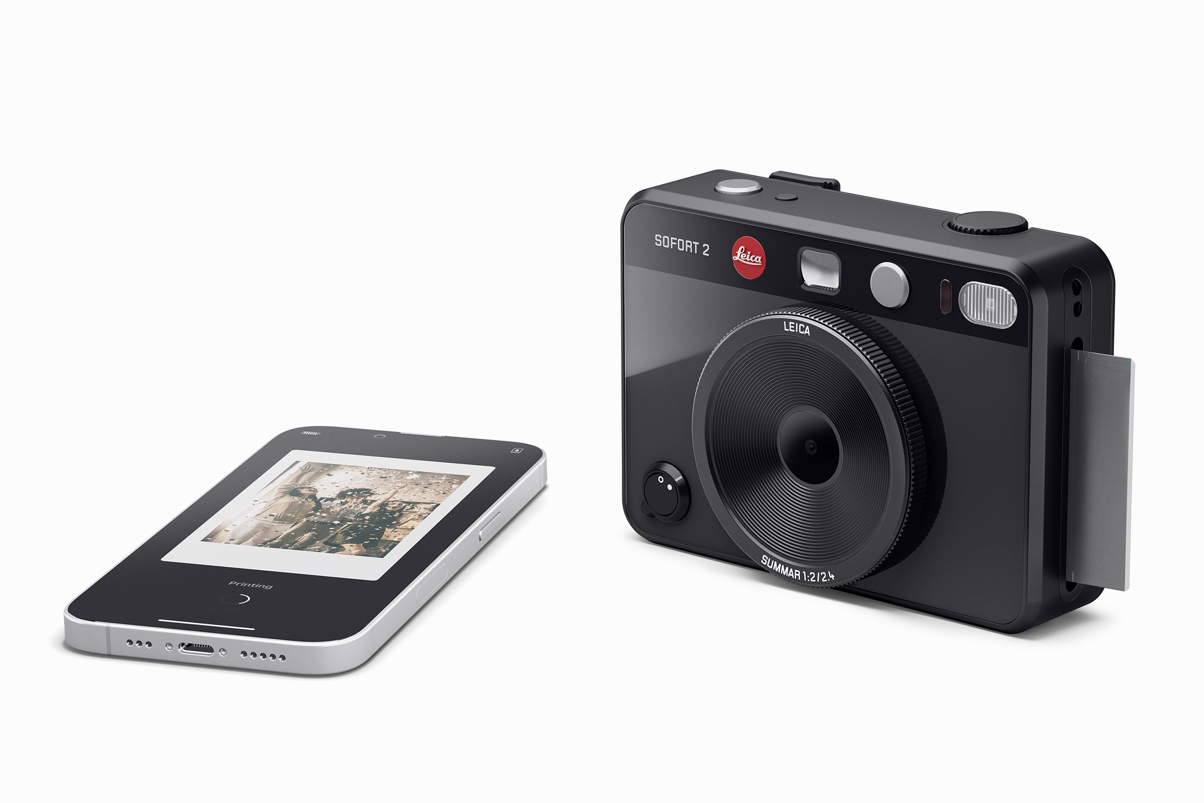 Leica Sofort 2 Hybrid Instant Camera (Black)