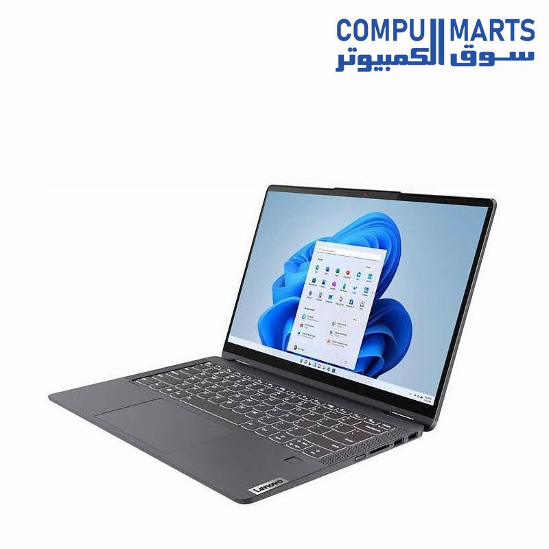 Lenovo Flex 5 2-in-1 14" Touchscreen| Intel Core i5-1235U Processor | 16GB RAM | 512GB SSD | Intel Iris Xe Graphics | Backlit Keyboard | Fingerprint Reader | Windows 11 Home | Bundle with Stylus Pen