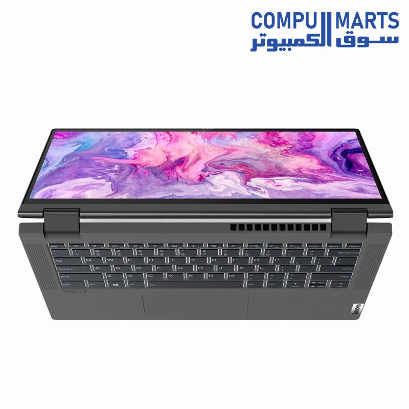 Lenovo Flex 5 - AMD Ryzen7-5700U - 8GB - 512GB SSD - AMD Radeon Graphics - 14"FHD - Win10 - Graphite Grey